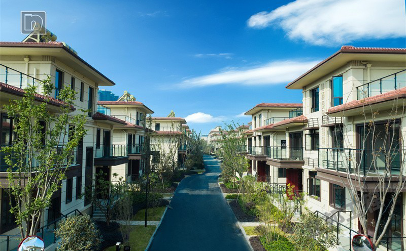 立邦仿石漆【陶彩石】案例效果圖片之（滁州碧桂園翡麗莊園）