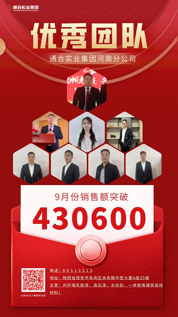 9月銷售表現(xiàn)突出團(tuán)隊(duì)河南分公司.jpg