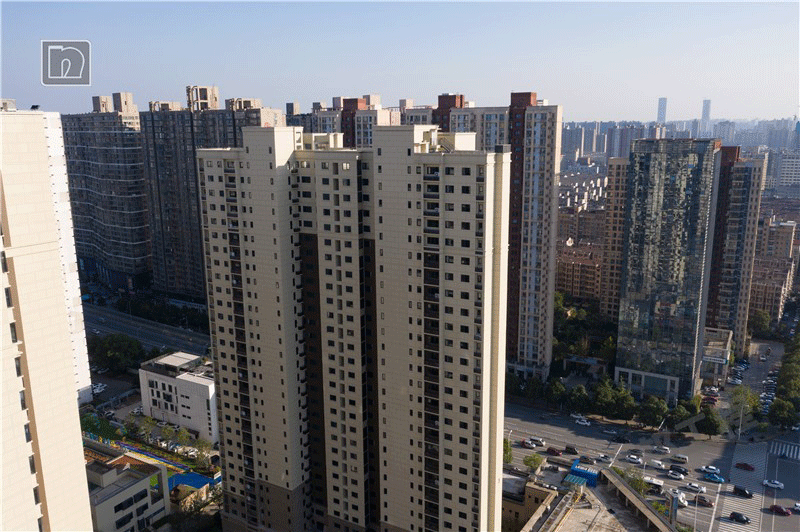 立邦水包砂外墻效果圖片案例之（長沙萬科金域藍(lán)灣二期）