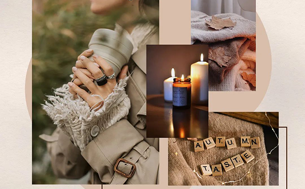 奶茶色微水泥，涂抹秋冬氛圍感